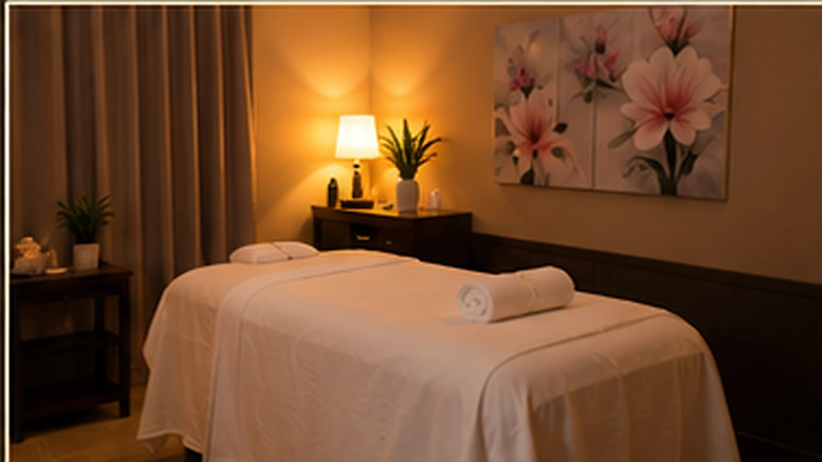 Relaxing professional massage detail at Joy Spa